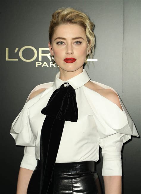 Amber Heard - L'Oreal Paris Women Of Worth Awards 2019 in NYC • CelebMafia