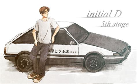 Takumi Fujiwara - Initial D