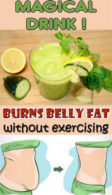 Lose belly fat quickly with this amazing natural recipe. | Detox and ...