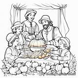 Pilgrim Coloring Pages  Free & Printable sketch template