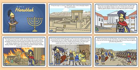 Hanukkah Story Printable