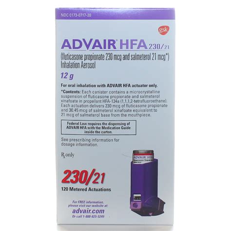 Advair Dosing