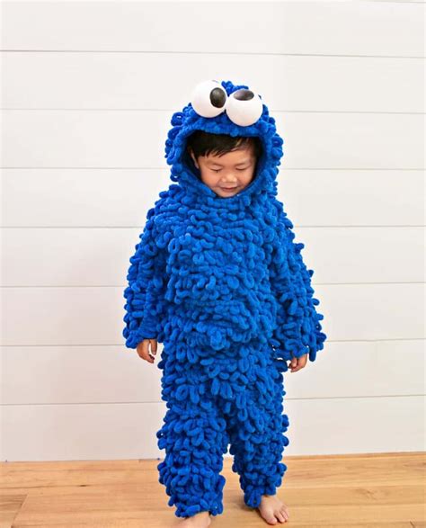 DIY Cookie Monster Costume - Cookie Monster Halloween Costume