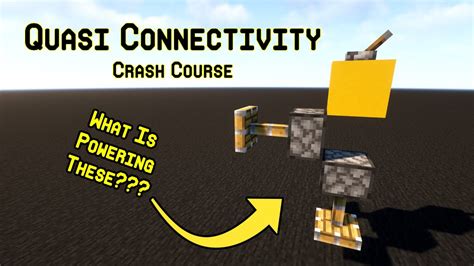 Quasi Connectivity Crash Course for Minecraft Java - YouTube