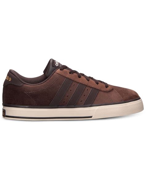 adidas Men'S Se Daily Vulc Casual Sneakers From Finish Line in Brown/Sand/Clay (Brown) for Men ...