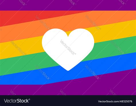 Poster banner or rainbow flag Royalty Free Vector Image