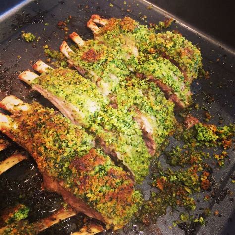 Barefoot Contessa Rack of Lamb Persillade - Baked in the South | Roasted rack of lamb recipe ...