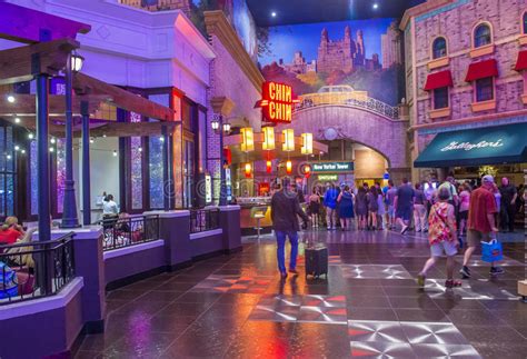 O Interior Do Hotel E Do Casino York-novos Novos De York Em Las Vegas Fotografia Editorial ...