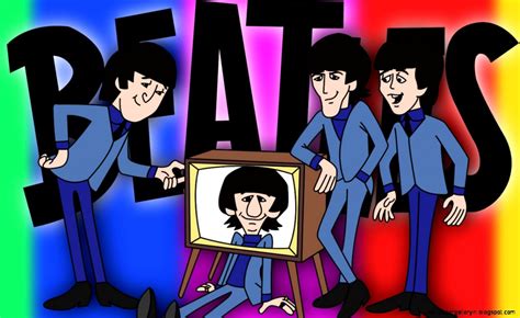 Download Cartoon Band TV Show The Beatles Image