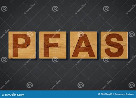 PFAS Text Concept with Copy Space - Dangerous Perfluoroalkyl and Polyfluoroalkyl Substances ...