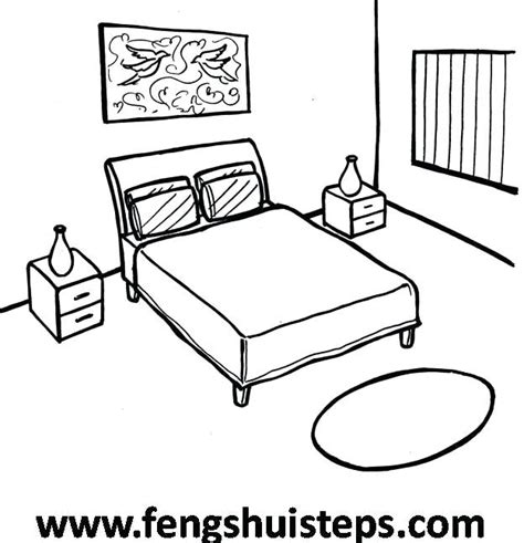 One Point Perspective Bedroom Drawing at GetDrawings | Free download