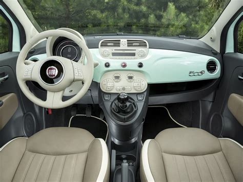 Car Interiors | Fiat 500c, Fiat cars, Fiat 500