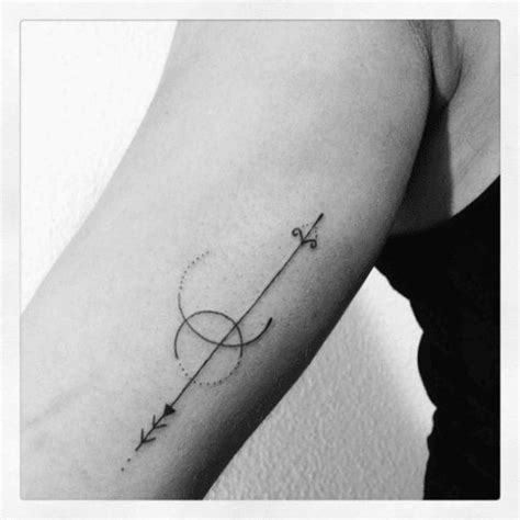 25 Best Arrow & Constellation Tattoo Ideas For Sagittarius Zodiac Signs | Sagittarius tattoo ...