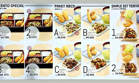 Daftar Menu HokBen. Dilengkapi Harga Toko dan Delivery!