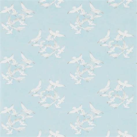 Sanderson Wallpaper Seagulls Blue