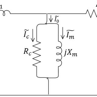 Single-phase aproximate transformer equivalent circuit. | Download ...