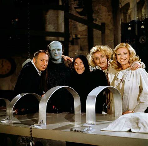 Rare color photo from the set of Young Frankenstein (1974) | Young frankenstein, Famous movies ...