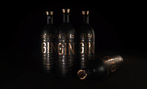 black gin on Behance