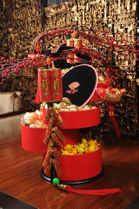 CNY Hampers 2014 at Mandarin Oriental, Hong Kong. | Chinese new year decorations, Chinese new ...