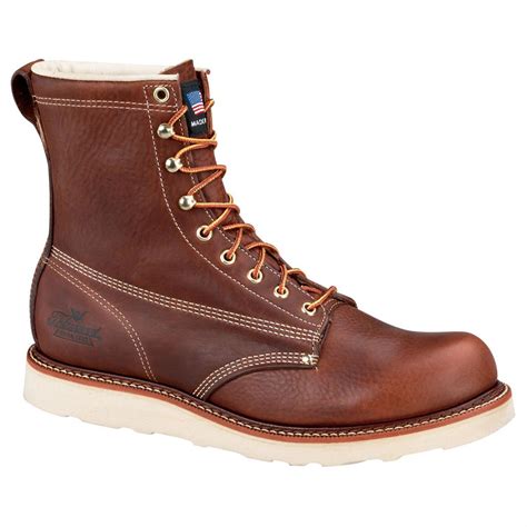 Men's Thorogood® Waterproof 8" Insulated Wedge Boots - 158589, Work ...