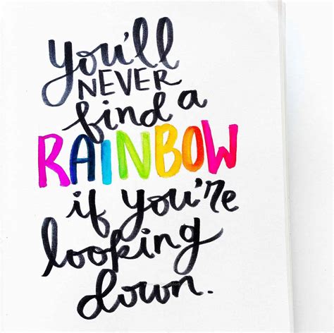 Rainbow Hand Lettering Tutorial: Make your words colorful - Smiling Colors