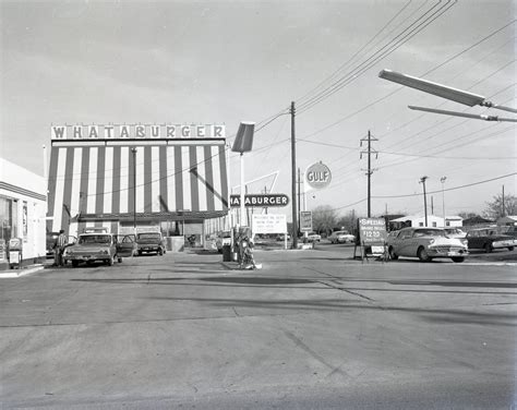 Whataburger in Corpus Christi, 1964. The now famous W logo wouldn't be introduced for another 3 ...