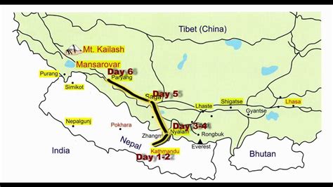 Kailash Mansarovar Nepal Route - YouTube