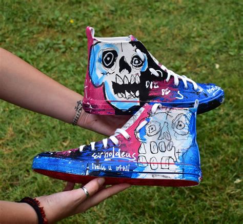 Lil Peep Inspired Shoes - Etsy