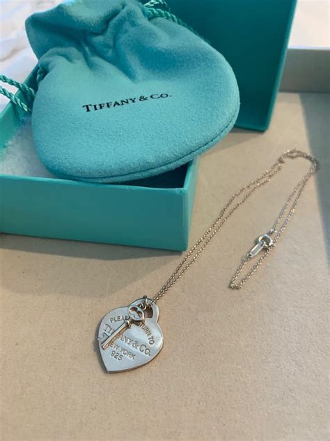 Tiffany And Co Heart Tag & Key Necklace on Mercari | Moda takı, Takılar, Takı