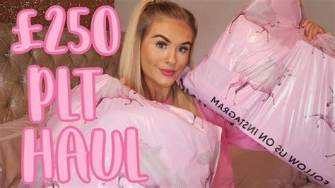 £250 PRETTY LITTLE THING HAUL - YouTube