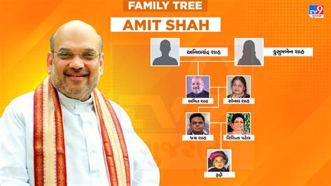 Amit Shah Family Tree : રાજનીતિના ચાણક્ય અમિત શાહની ગાંધીનગર બેઠક પર થઈ ...