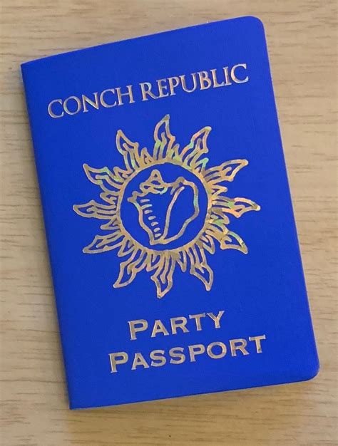 Conch Republic Passport Card | ubicaciondepersonas.cdmx.gob.mx