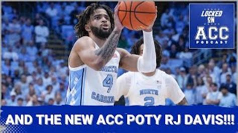 RJ Davis is Your ACC Player of the Year | 10tv.com