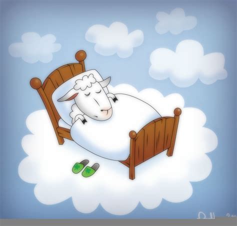 Sleeping Sheep Clipart | Free Images at Clker.com - vector clip art online, royalty free ...