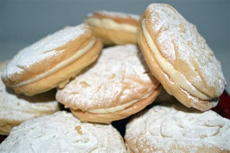 Viennese whirls with custard cream buttercream filling CUSTARD SCREAM I CALL THEM FOR HALLOWEEN ...