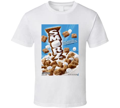 Smorz Box Greatest Cereal Of All Time Breakfast Fan Foodie T Shirt Graphic Apparel, Get One, Dog ...