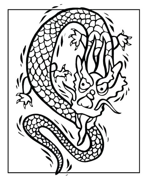 Chinese New Year Dragon Coloring Page at GetColorings.com | Free ...