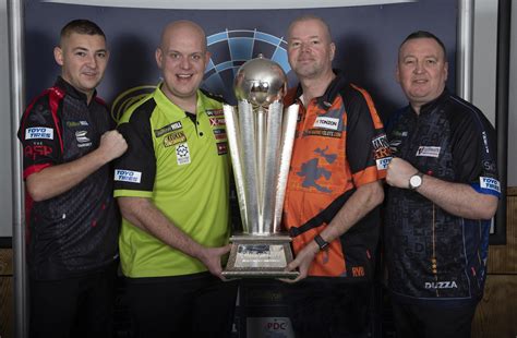 PDC World Darts Championship 2019/20 Tournament Schedule of Play