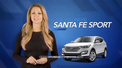 Gettel Hyundai of Sarasota 2015 Hyundai Santa Fe Sport - YouTube