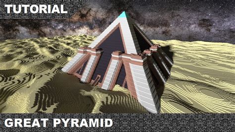 Minecraft Great Pyramid Tutorial & Download - YouTube