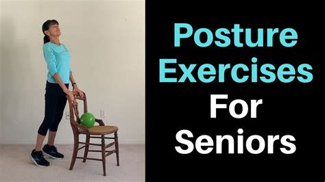 Posture Exercises for Seniors - YouTube