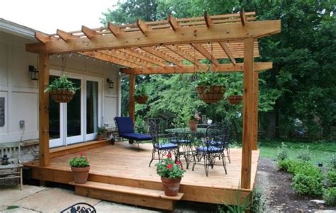 I love how it's not attached to the house | Outdoor pergola, Building a pergola, Pergola patio