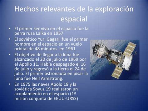 La exploración espacial y los satélites 3