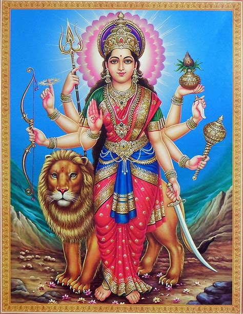 Buy Goddess Durga Poster | Durga goddess, Durga maa, Durga