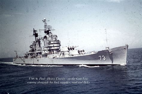 Cruiser Photo Index CA-73 USS SAINT PAUL - Navsource - Photographic History of the U.S. Navy