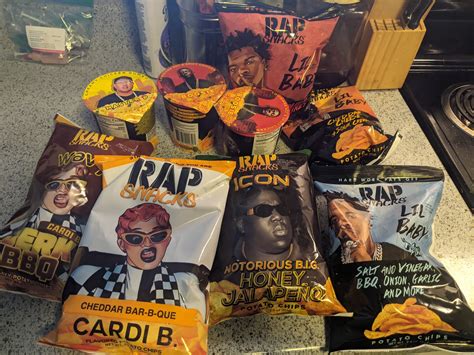 Rap Snacks: Chips and Ramen Celebrating Rap Icons [Food Review]