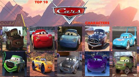 My Top 10 Cars Characters by Octopus1212 on DeviantArt