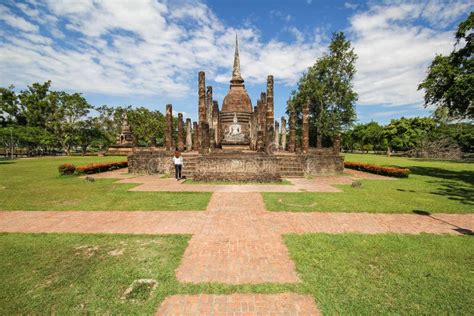 Sukhothai Historical Park, Sukhothai Thailand Stock Image - Image of ...