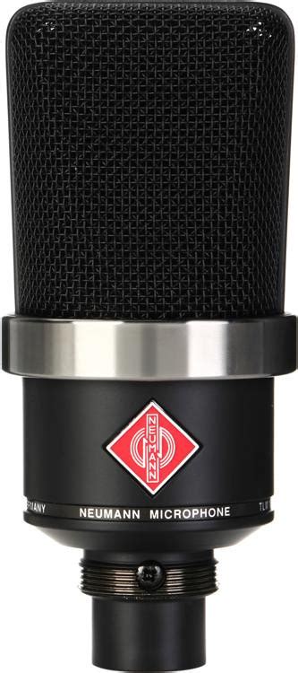 Neumann TLM 102 Large-diaphragm Condenser Microphone - Matte Black | Sweetwater