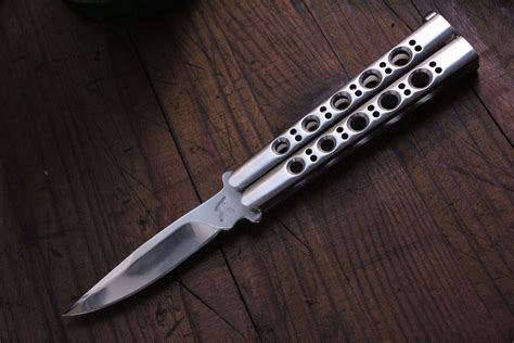 Benchmade 35 3.5" Classic Balisong Butterfly Knife / Stainless / Stainless (Pre-Owned)